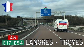 France F A5 Langres  Troyes [upl. by Teerprug]