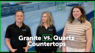 Granite vs Quartz Which Countertop Is Right For You [upl. by Elvie]