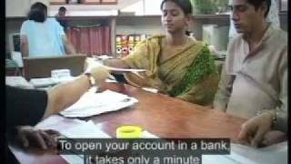 Cheques and Balances  financial literacy for Indias rural poor [upl. by Denten32]