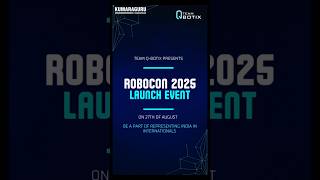 ROBOCON 2025 launch event presented by Team QBOTIX Heading towards Ultimate success in Mongolia [upl. by Rotkiv186]