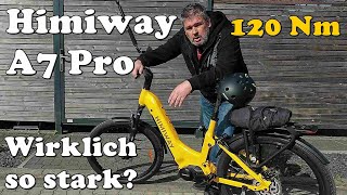 Was kann der wirklich Echter Torquesensor und starker Motor von Himiway im neuen Pendlerbike A7 Pro [upl. by Evannia]