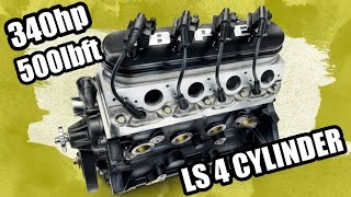 340 horsepower 36 LS 4 cylinder engine by Blue Print Engines [upl. by Riatsala]