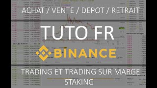 TUTO BINANCE FRANCAIS  ACHAT  VENTE  TRADING SUR MARGE  ACHAT CRYPTO MONNAIE ALTCOIN ET BITCOIN [upl. by Selrhc]