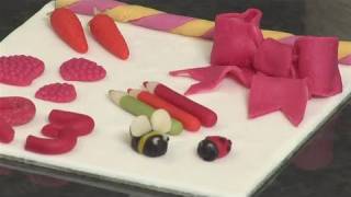 How To Do Marzipan Cake Decorations [upl. by Madai377]