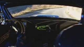 Stephane Sarrazin  Rally Monte Carlo 2005  onboard [upl. by Nallij]