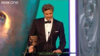 Colin Firths Best Actor BAFTA Speech  The British Academy Film Awards 2011  BBC One [upl. by Alihet]