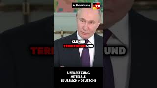 Wladimir Putin droht mit ernsten Konsequenzen bei Einsatz westlicher Waffen gegen Russland [upl. by Algie]