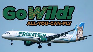 Frontier Airlines Go Wild Pass How it Works Is it Worth the Money [upl. by Ljoka]