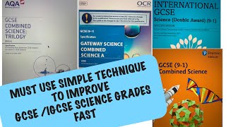 Use specifications  If you want better grades in science AQA EDEXCEL OCR IGCSE [upl. by Okihcim356]