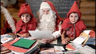 Lindirizzo di Babbo Natale Lapponia per i bambini Finlandia Rovaniemi Ufficio postale Santa Claus [upl. by Kobi]