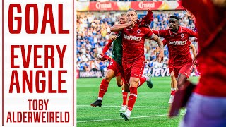 ⚽ ALL ANGLES I TOBY ALDERWEIRELD GOAL THAT MADE ROYAL ANTWERP FOOTBALL CLUB CHAMPIONS 🏆  20222023 [upl. by Ribal773]