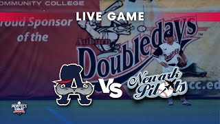 Auburn Doubledays vs Newark Pilots  71924 [upl. by Ku]