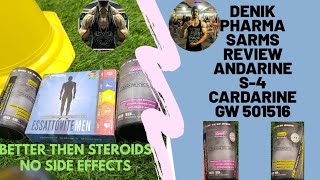 Denik Research SARMS REVIEW Sarms benefits in Hindi Best For Muscle Gain ANDARINE S4 amp CARDARINE GW [upl. by Aduh]