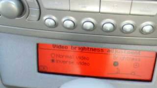 Citroen New C5 Display Color Change [upl. by Zared]