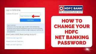 How to Change Internet Banking Password of HDFC Bank Account  Malayalam [upl. by Laurie]