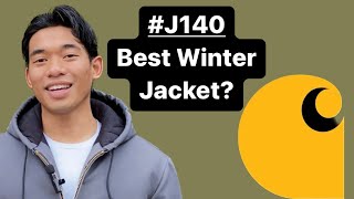 Carhartt’s best winter jacket Indepth review of the Firm Duck FlannelLined Active Jacket J140 [upl. by Assennav]