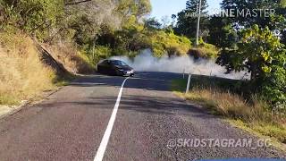 FORD FALCON BF XR6 BURNOUT  YES it is NA Mexican Hoon Cartel [upl. by Yecam]