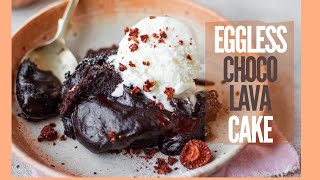 Eggless Chocolate Lava Cake Recipe  how to make eggless molten lava cake  Dominoes choco lava cake [upl. by Hollie995]