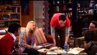 Agymenők The Big Bang Theory  Penny touched Sheldons food [upl. by Nelrah]