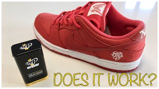 Testing Crep Protect Scuff EraserDOES IT WORK  Sneaker Cleaning [upl. by Aerehs206]