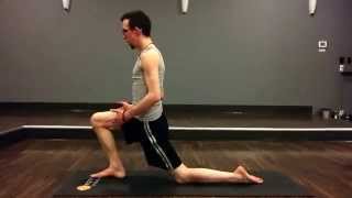 Hip Flexor Stretch Kneeling Lunge [upl. by Leunam]