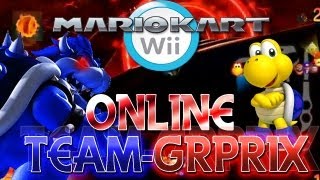 Lets Play Mario Kart Wii Online wfriends Teil 19  TeamGrand Prix  Dark Bowser tickt aus [upl. by Lenci]