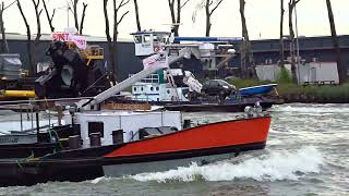 ⚓️Interessante scheepvaart op het Amsterdam Rijnkanaal 26 03 2024 [upl. by Marleen]