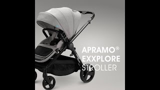 Apramo รุ่น Exxplore Stroller  แนะนำรถเข็นเด็ก Rocking Kids [upl. by Enyawud]