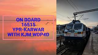 Yesvantpur to Surathkal Full Journey  16515 Yesvantpur Karwar Express [upl. by Horvitz]