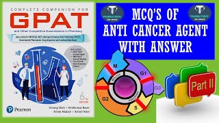 MCQs on Anti Cancer Agent with Answer II Part 2 II gpat niperjee pgcet pharmacistexam neet [upl. by Ednarb]