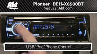 Demo and Features of the Pioneer Car Stereo With Bluetooth  DEHX6500BT [upl. by Belldas605]