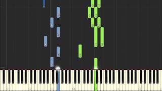 Solitude  Piano Tutorial Synthesia by Vlad Kramarchuk [upl. by Convery]