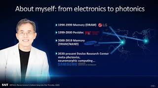 quotDevice technology and vision for a better life empowered by metaphotonicsquot Duheon Song META2022 [upl. by Philpot461]