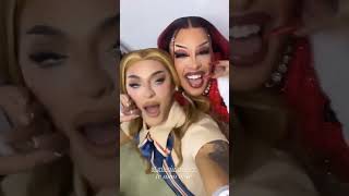 Pabllo Vittar e Gloria Groove juntas nos bastidores do quotCarnaval das Artesquot no Rio de Janeiro [upl. by Eidnar830]