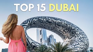 Dubai Travel Guide  15 Experiences YOU MUST DO in 2024 [upl. by Jamilla]