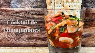 Ceviche de Champiñones  Con mi sabor [upl. by Arondel]