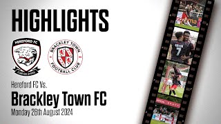 HIGHLIGHTS  Brackley Town 12 Hereford [upl. by Saddler128]