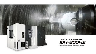 Horizontal Machining Center MA600HII Cryogenic Machining 【OKUMA CORPORATION JAPAN】 [upl. by Pachton]