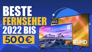 Beste Fernseher 2022 ★ Die besten Fernseher unter 500€ Top 5  TV Vergleich [upl. by Meit]