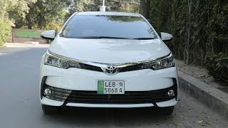 Toyota Corolla Altis 16 2018 Facelift Owners review Price Specs amp Features  PakWheels [upl. by Yracaz]