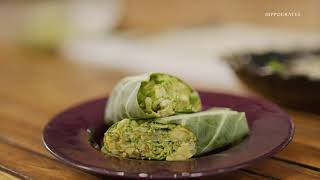 Raw Vegan Recipes  Sprout Wraps [upl. by Ycram]