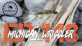 Tying a Michigan Wriggler Winter Steelhead Fly aka Spring Wriggler Ep148 PF PiscatorFlies [upl. by Cynthea]