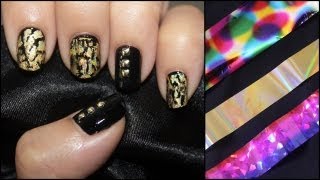 How To Apply NAIL ART FOIL [upl. by Friday]