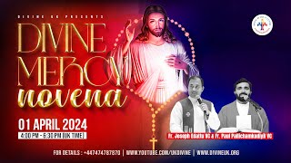 LIVE Divine Mercy Novena 1 April 2024 Divine UK [upl. by Laicram243]