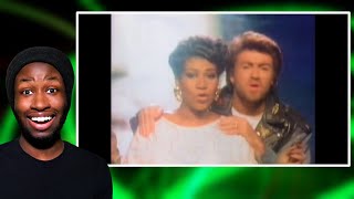 George Michael Aretha Franklin  I Knew You Were Waiting  REACTION [upl. by Nuawaj]