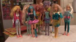 Jem and the Holograms Original Dolls On Stage Fashions Review [upl. by Selimah792]