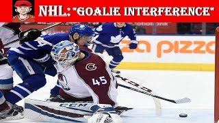 NHL quotGoalie Interferencequot [upl. by Tatianas]