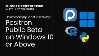 Downloading and Installing Positron IDE Public Beta by Posit on Windows 10 or Above [upl. by Peale981]