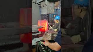 Forging Steel Billets Style forging machines [upl. by Ssalguod440]