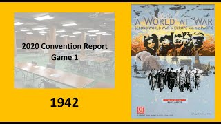 2020 Convention Game Report  1942 [upl. by Adoc430]